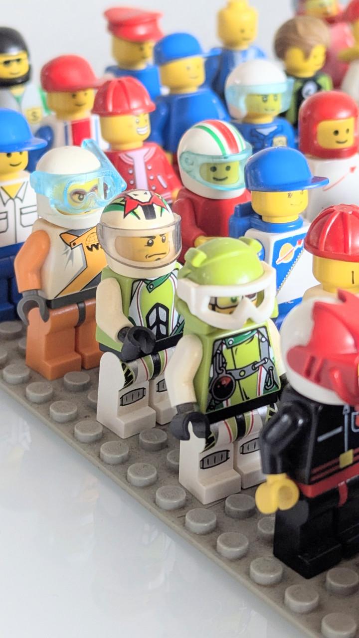 Lego minifiguren 140 stuks