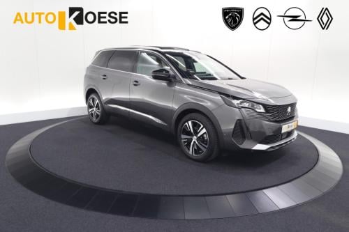 Peugeot 5008 puretech 130 eat8 gt | 7 zitplaatsen | schuif-/kanteldak | cam