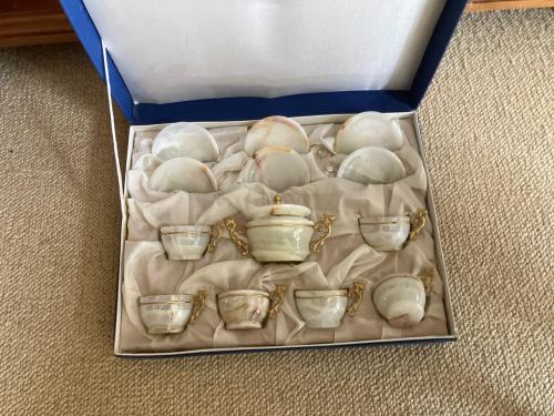 Zesdelig thee servies nieuw