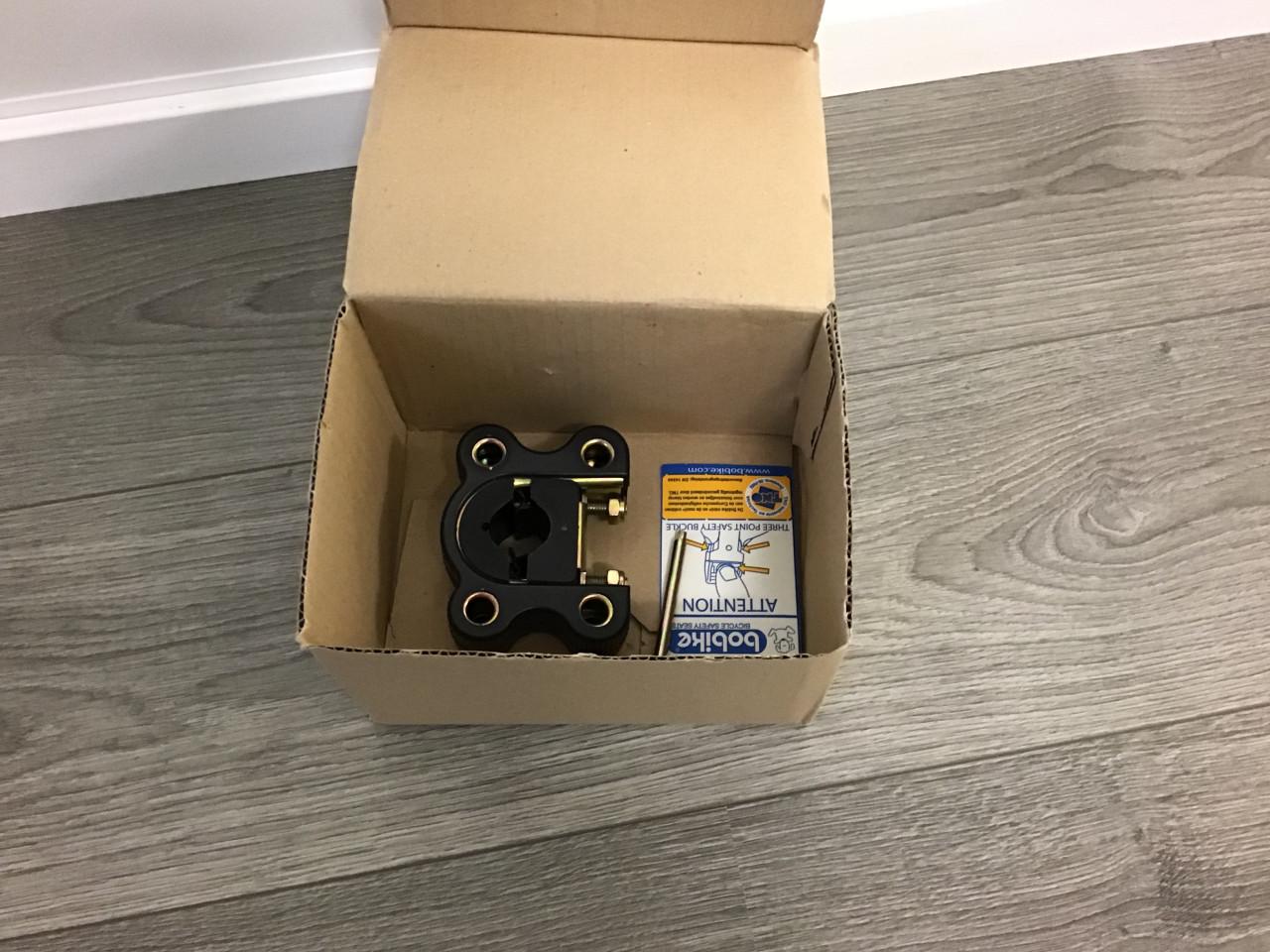 Bobike fietsstoeltje voor met windscherm