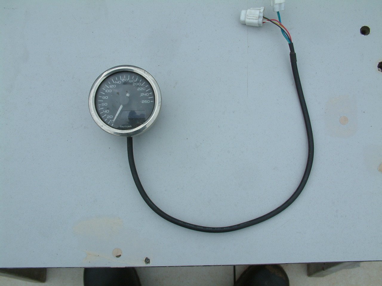 2 nieuwe tellerset km en toeren teller 1 km teller elektrisch 12 v