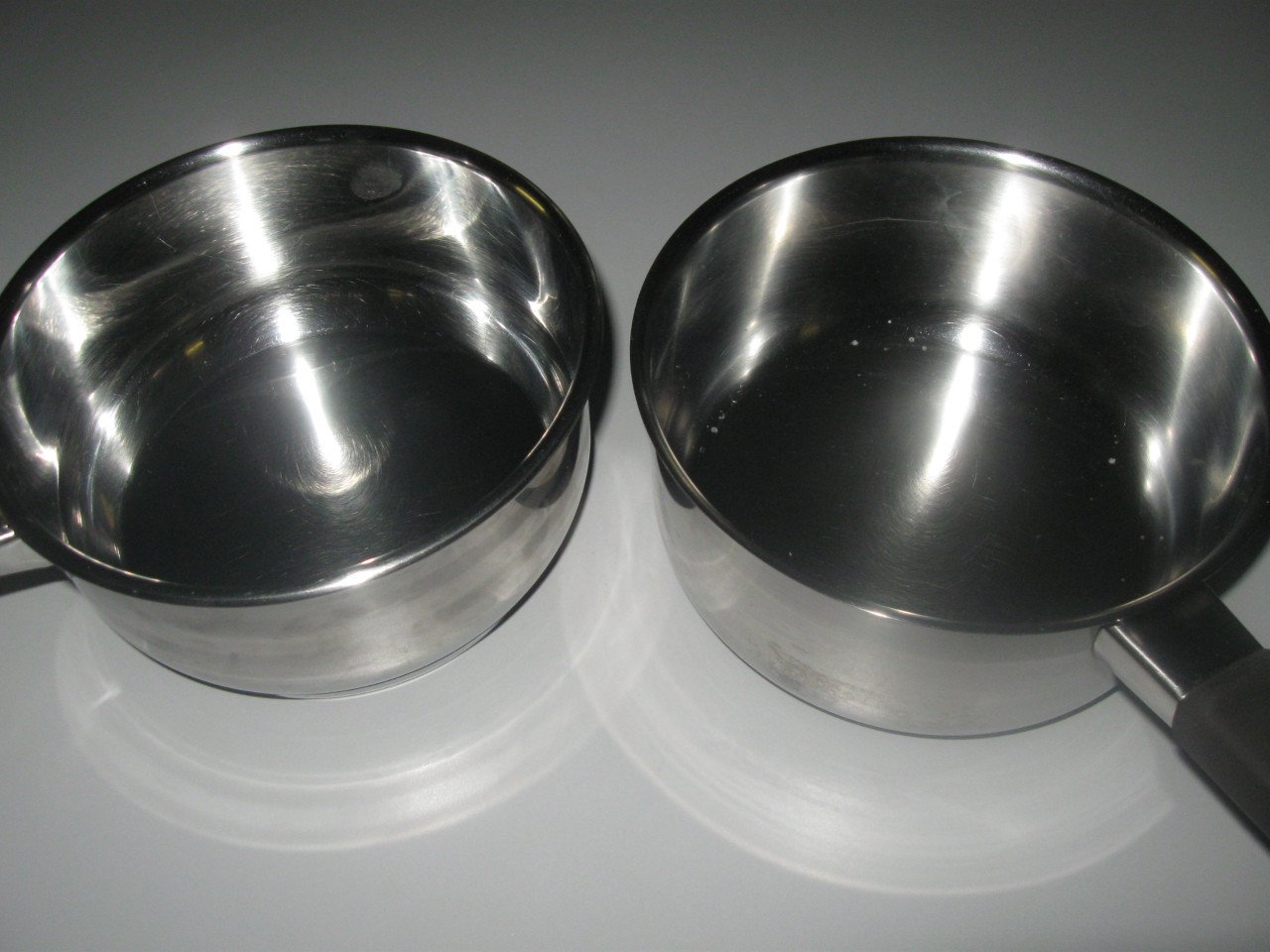 2 Steel pannen