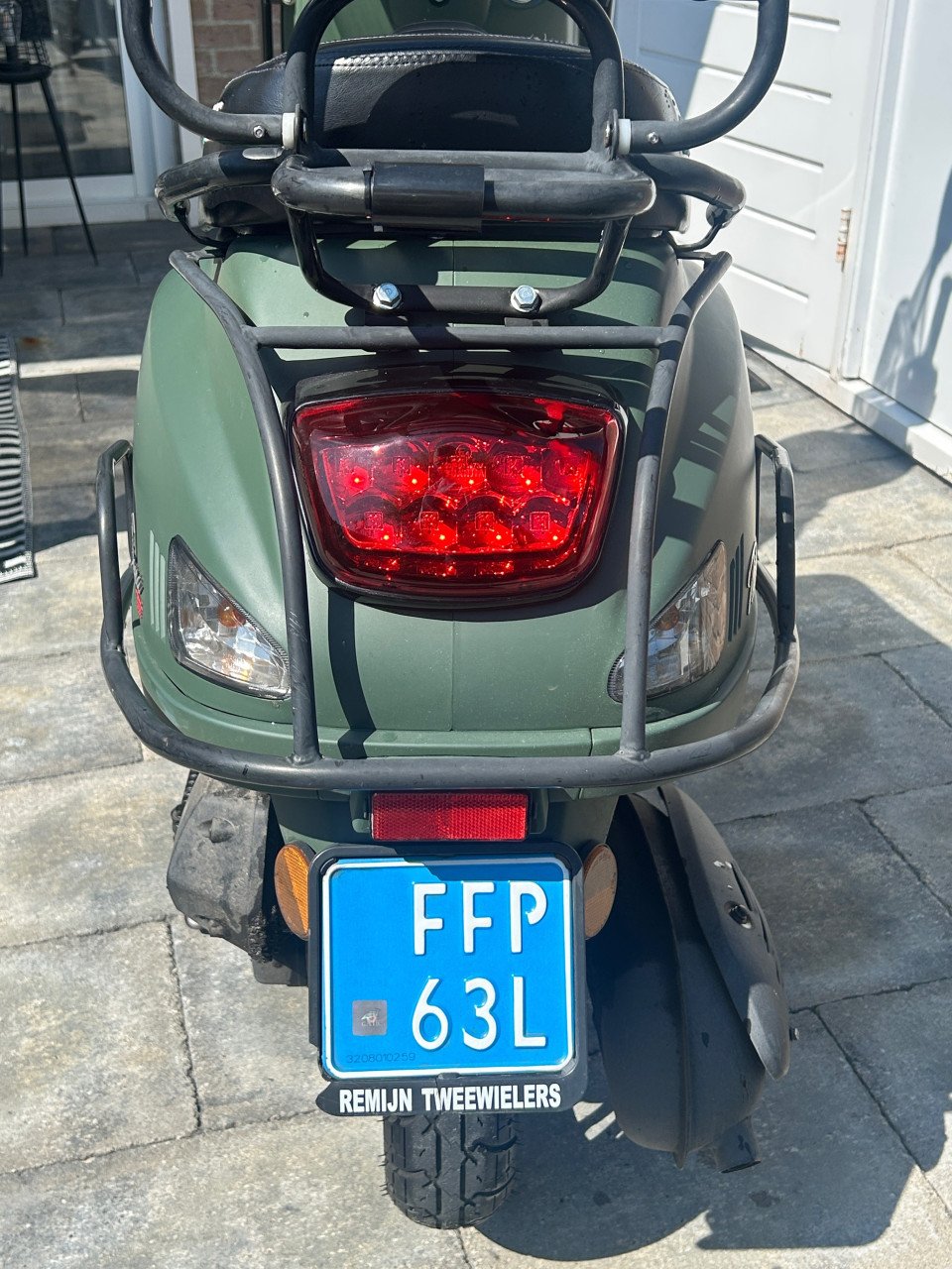 GTS toscana pure scooter mat groen