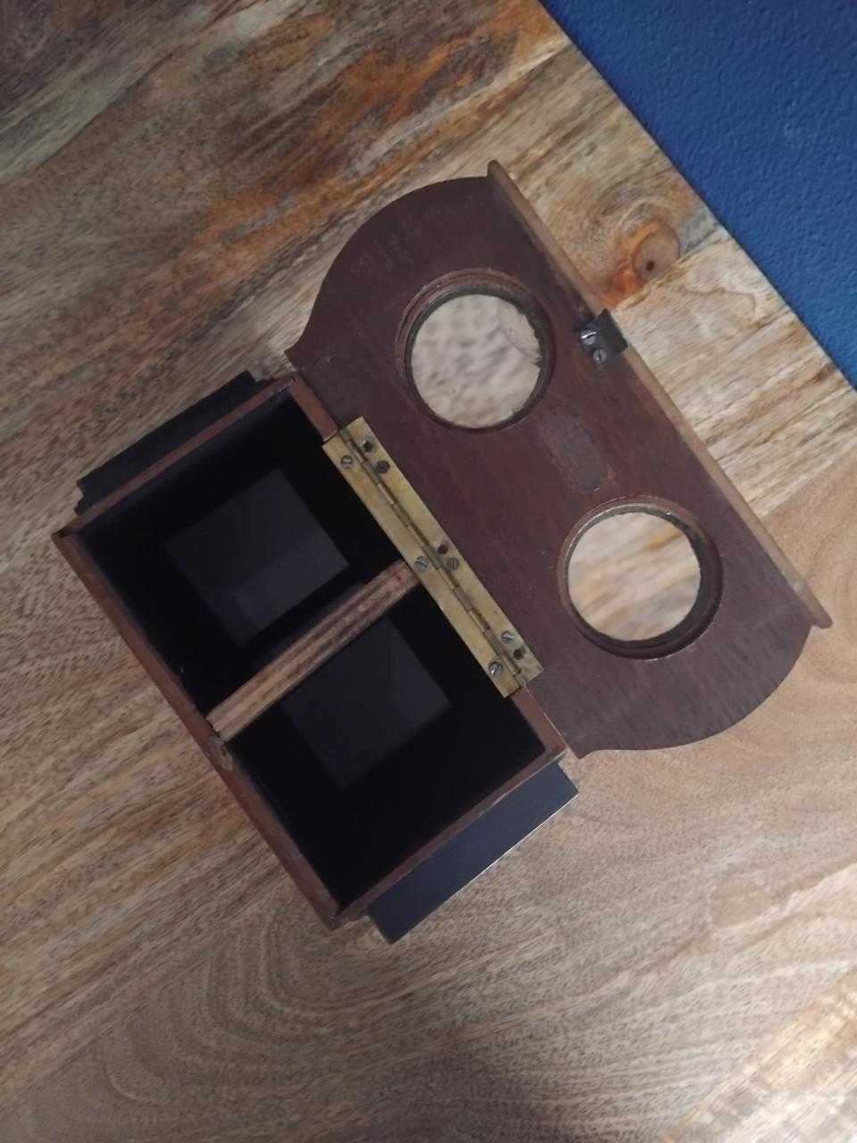 Antiek Stereoscoop / Stereoscopische kijker