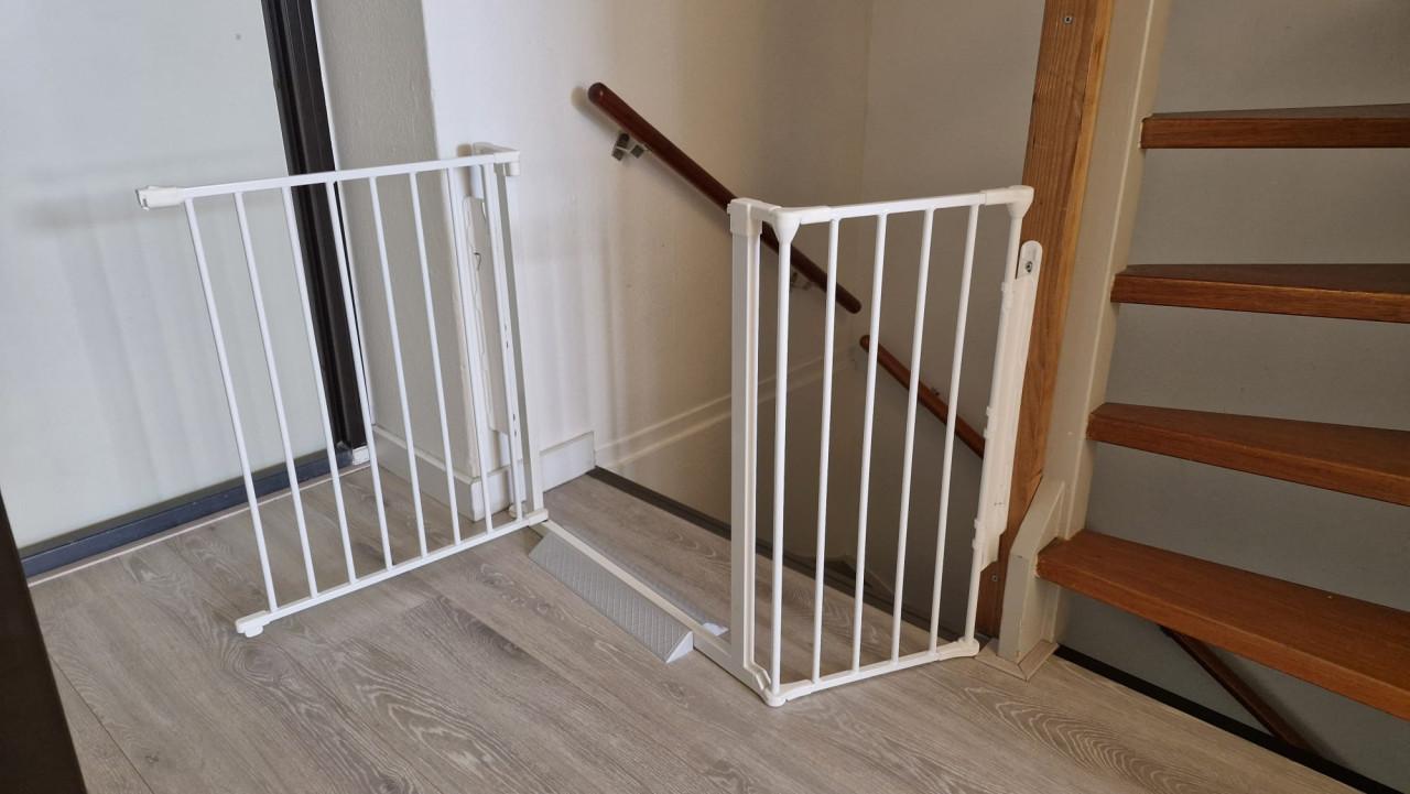 Trap hekje met extra delen, extra breed