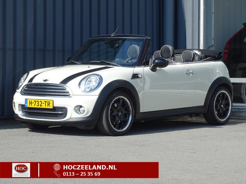 Mini Cooper Cabrio mini 1.6 chili | leder | stoelverwarming