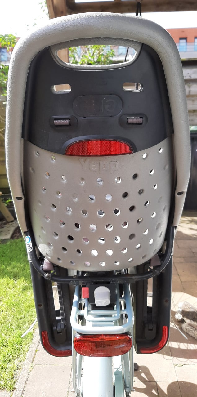 Yepp achterzitje met adapter