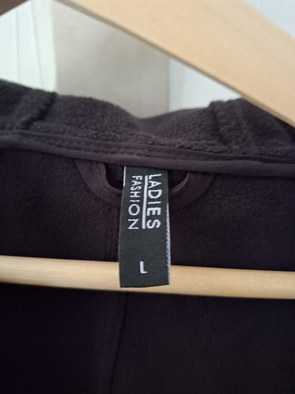 Nieuwe dames zwarte soft shell jas L