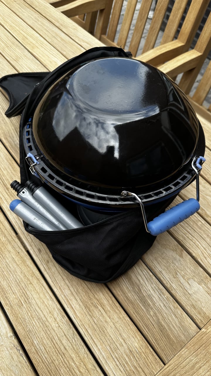 Campingaz tafelbbq incl gas.