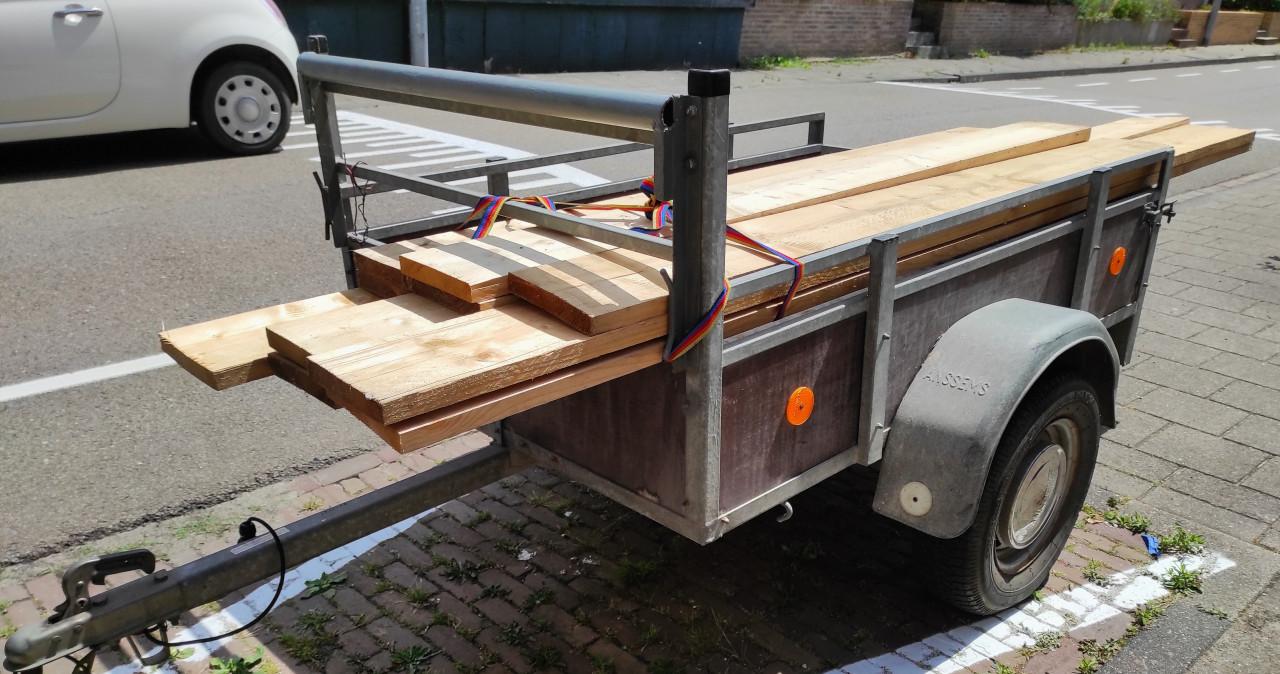 Anssem aanhanger / Aanhang wagen in goede staat tot 750 kg