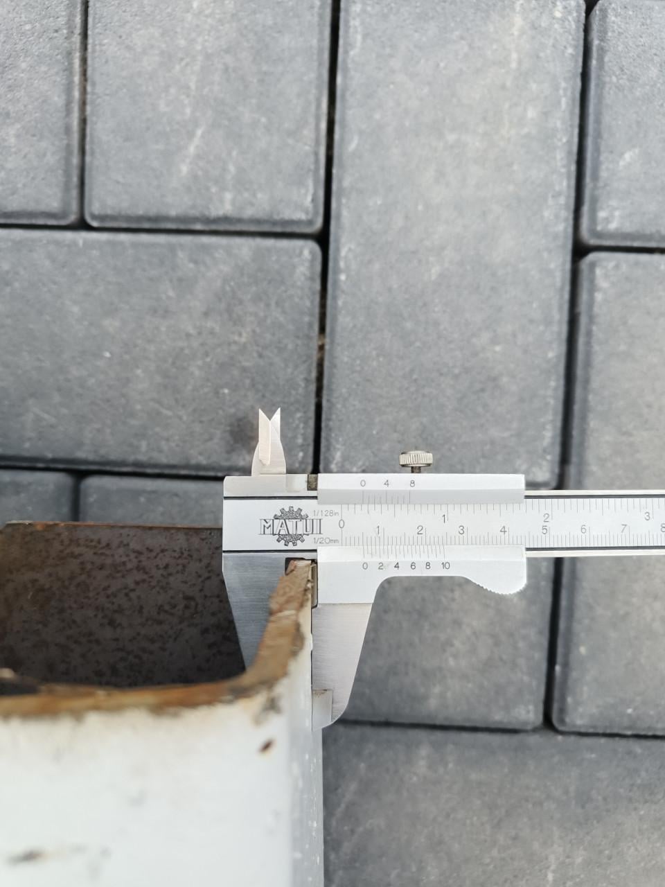 Stalen kokerprofiel 120mm x 120mm