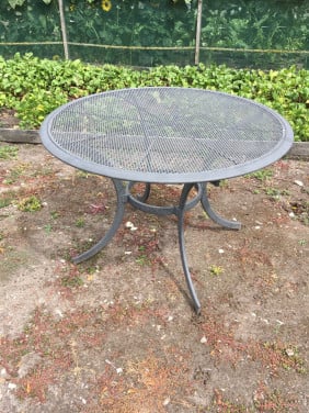 Aluminium terrastafel