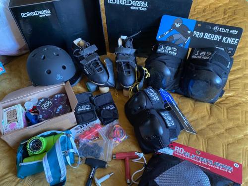 Roller Derby Skates maat 38 geheel compleet