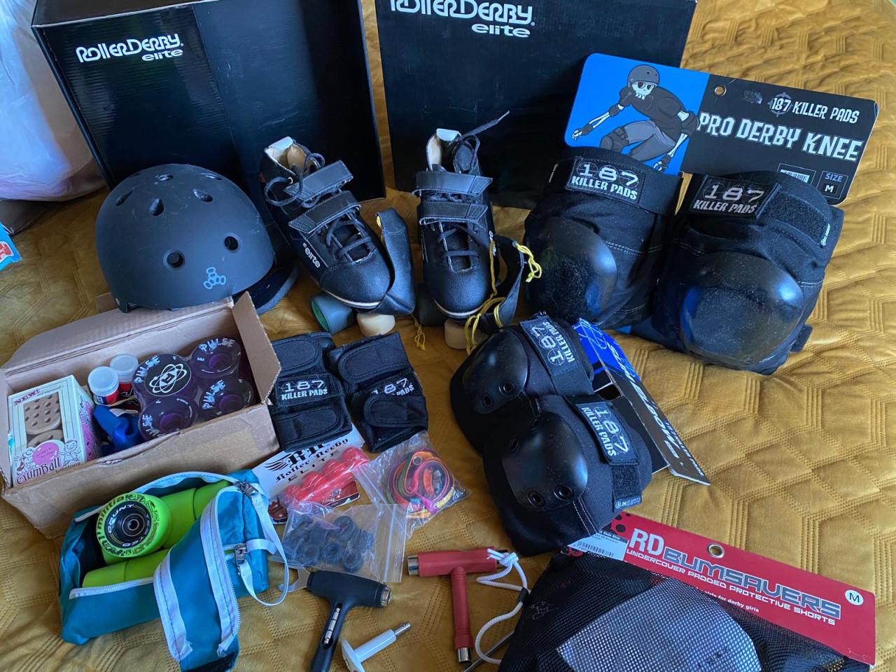 Roller Derby Skates maat 38 geheel compleet