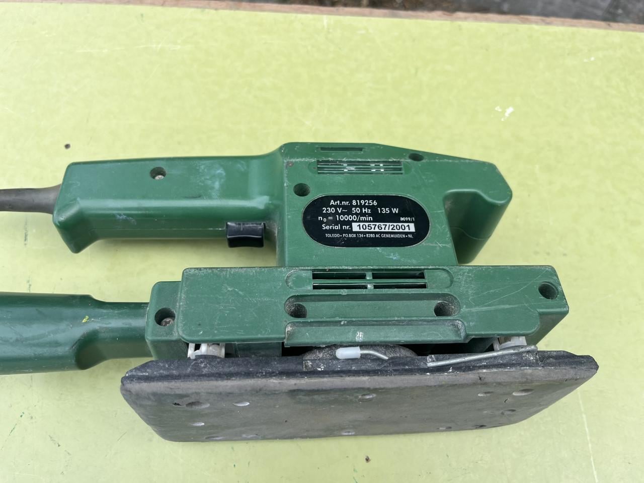 Vlakschuurmachine Toledo TCM-150