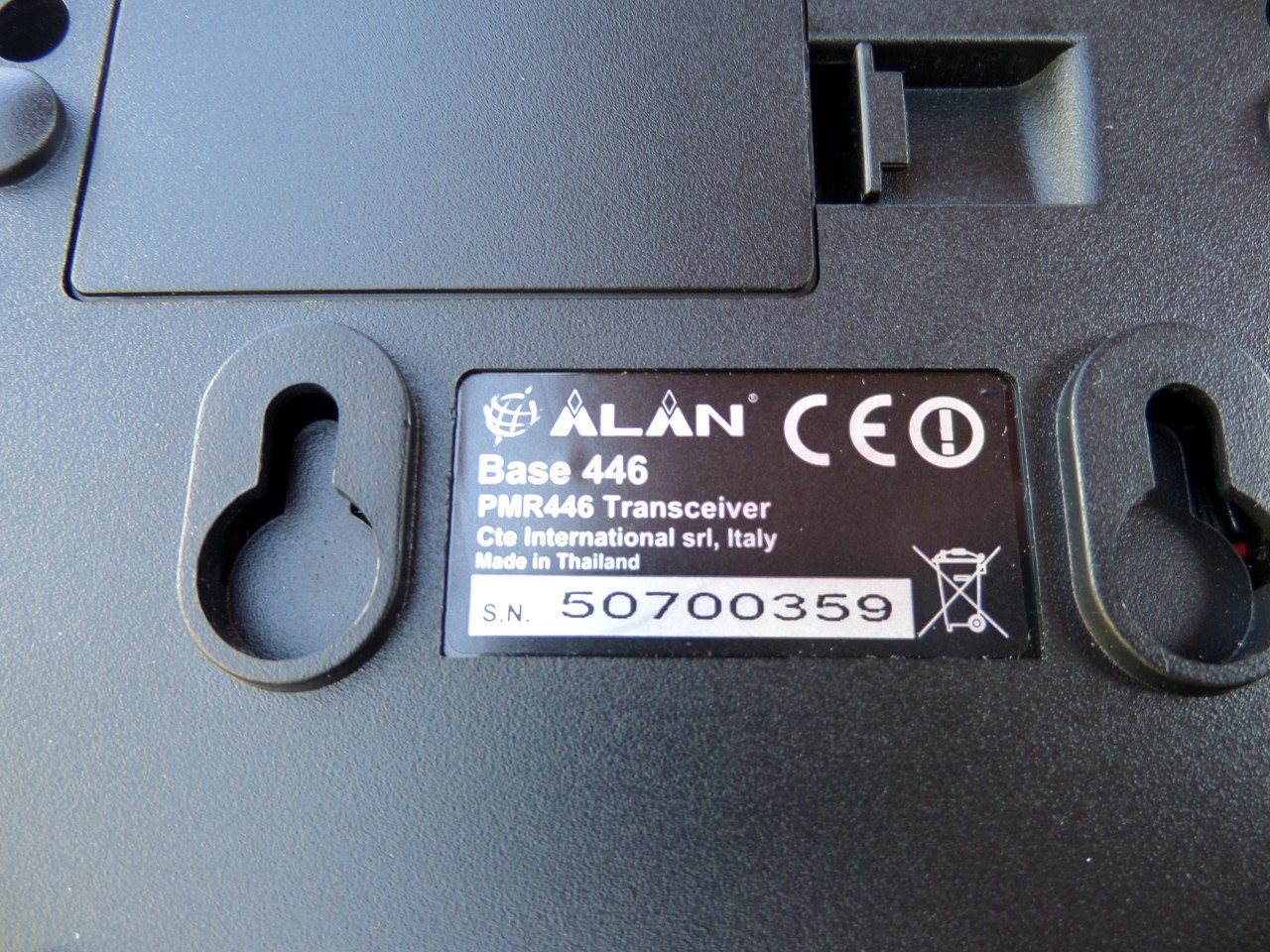 Alan Basisstation & 2x Icom Porto`s