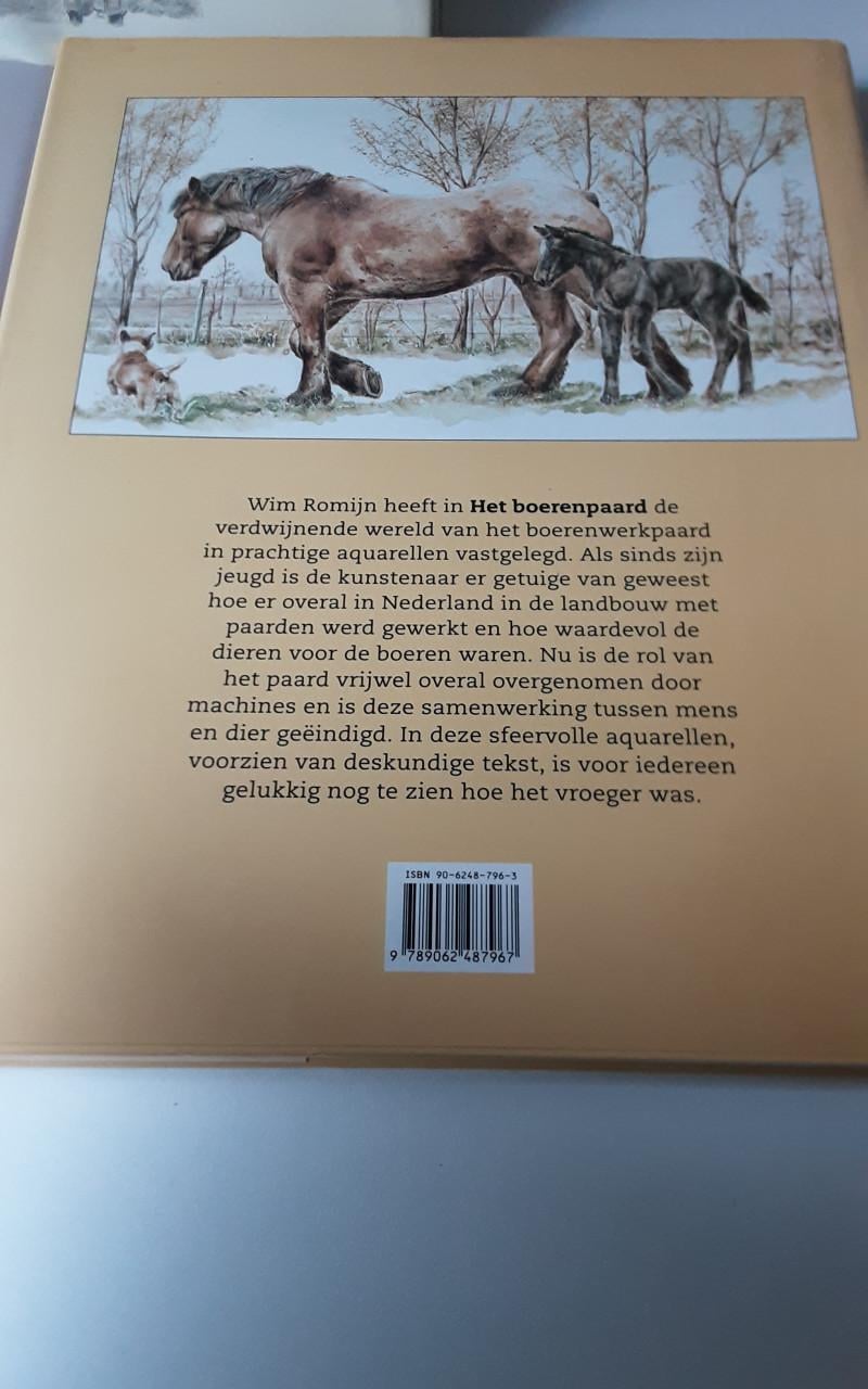 Paardenboeken van Wim Romijn