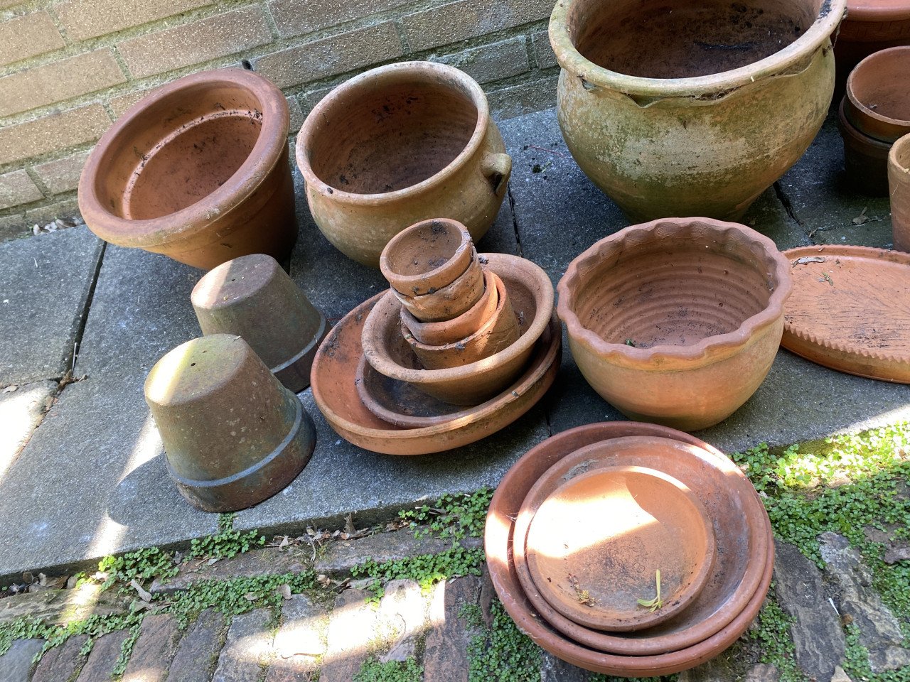 Bloempotten,schalen 25 stuks