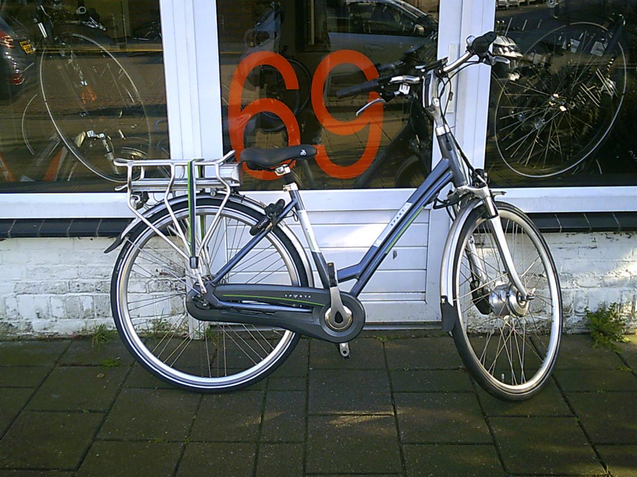 Gebruikte Sparta Emotion C4 damesfiets 48cm verende zadelpen 8 versnelling