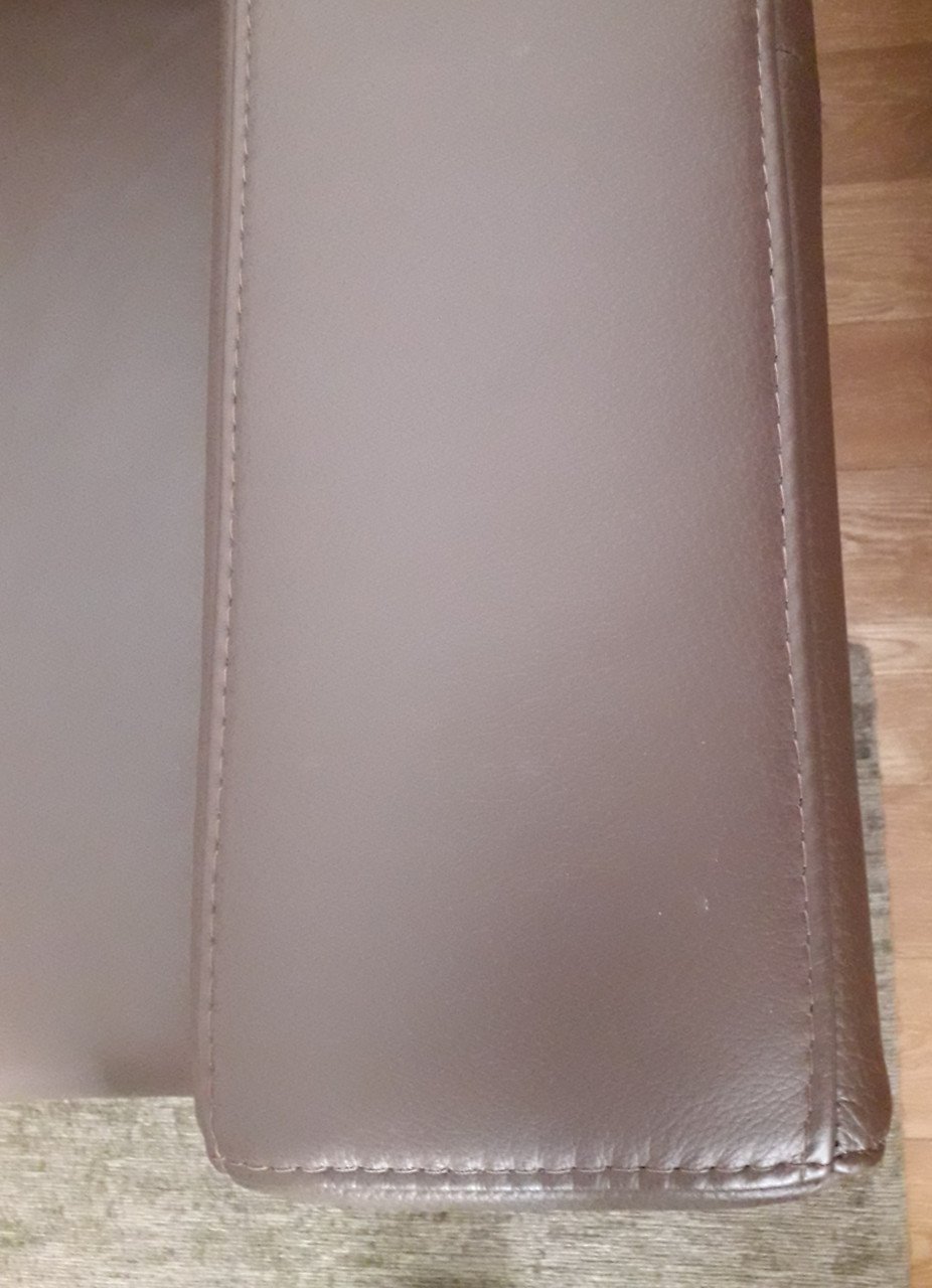 2,5 zits bank, leder