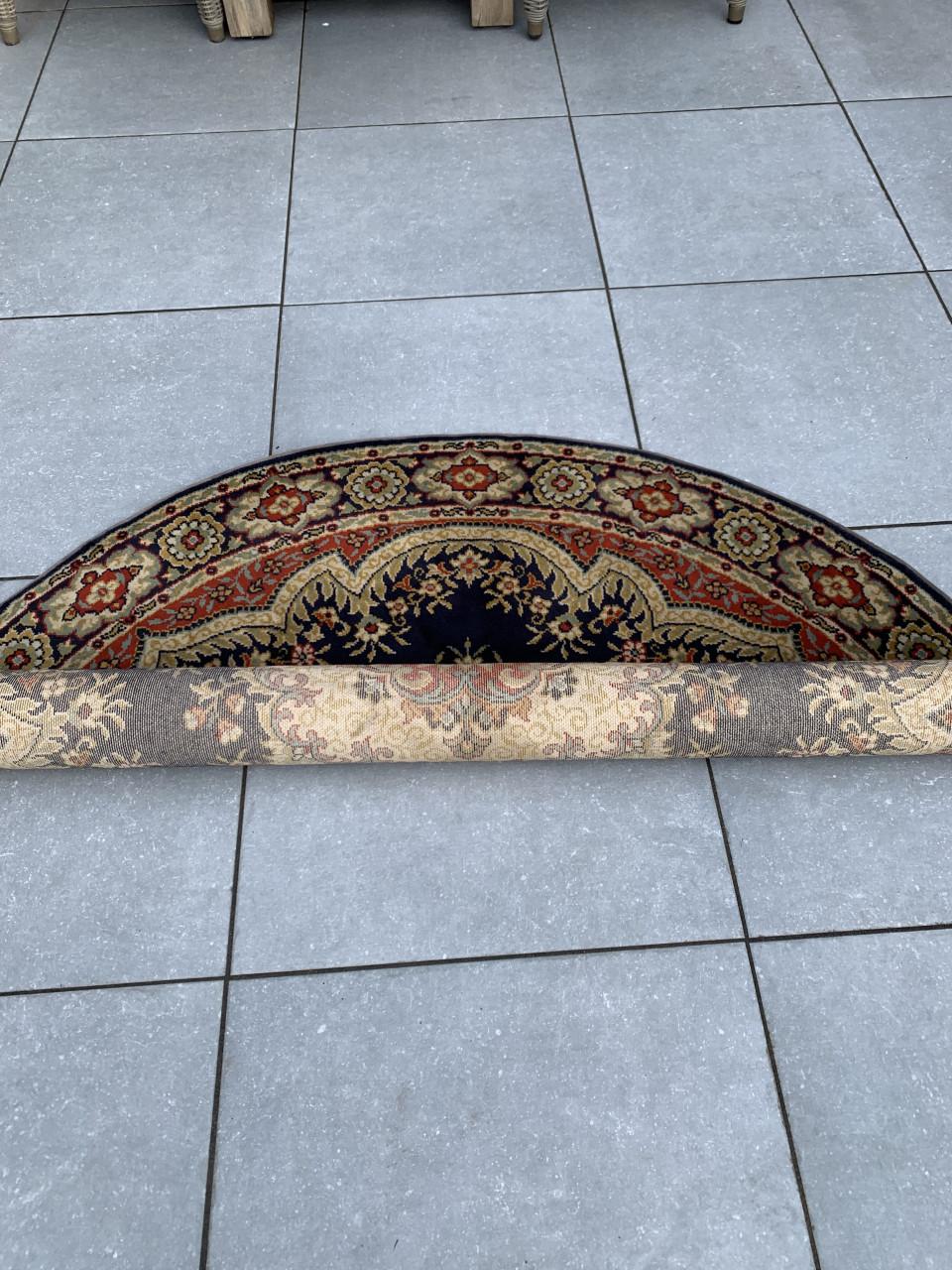 ✨Super Leuk Rond Vintage Vloerkleed Zuiver Scheerwol ✨