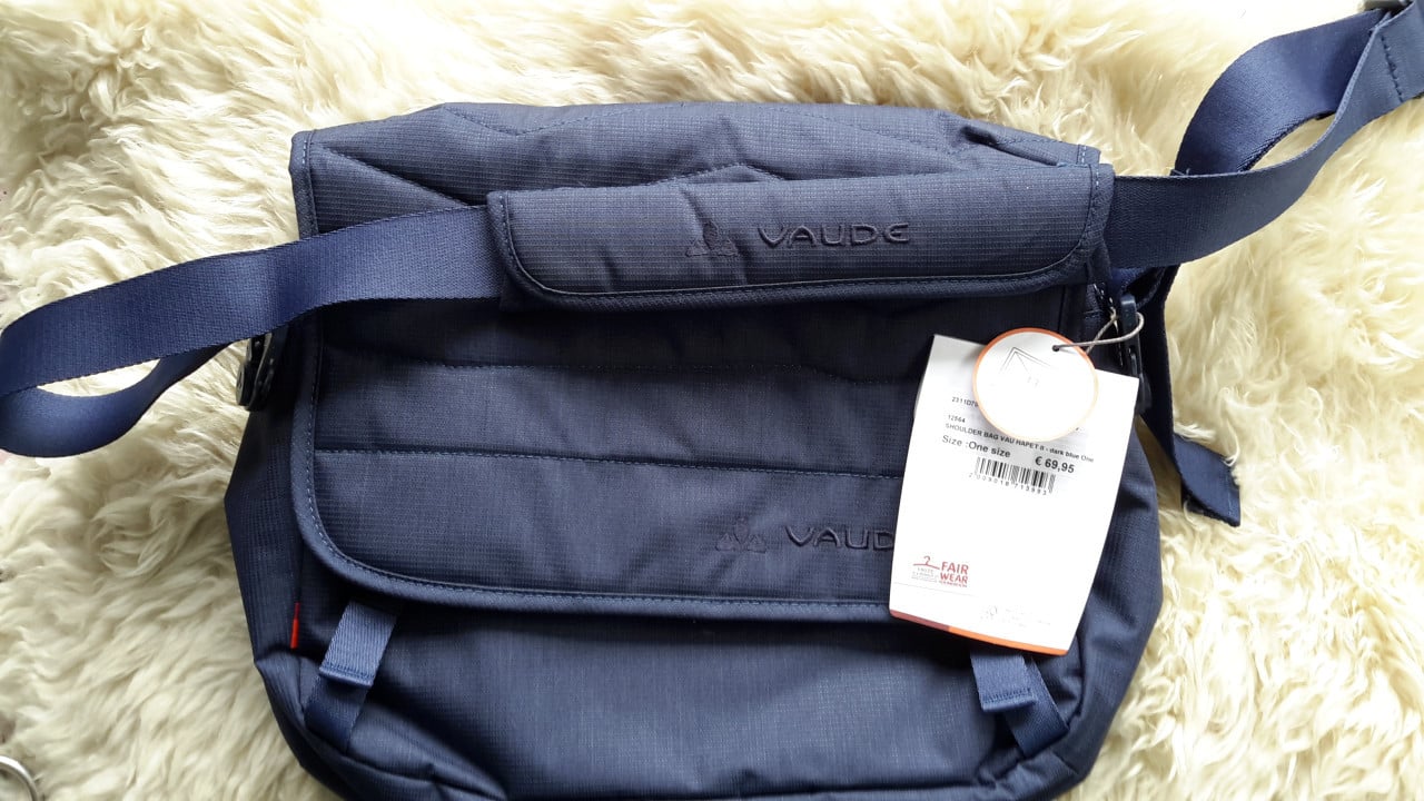 Vaude Hapet II Schoudertassen laptop 13" donkerblauw, nieuw