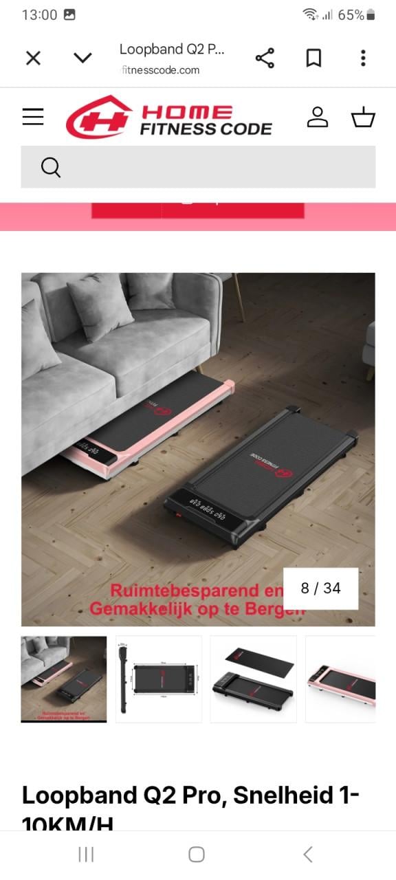 Loopband Homefitnesscode Q2 Pro