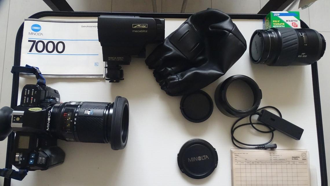 Vitage foto spullen