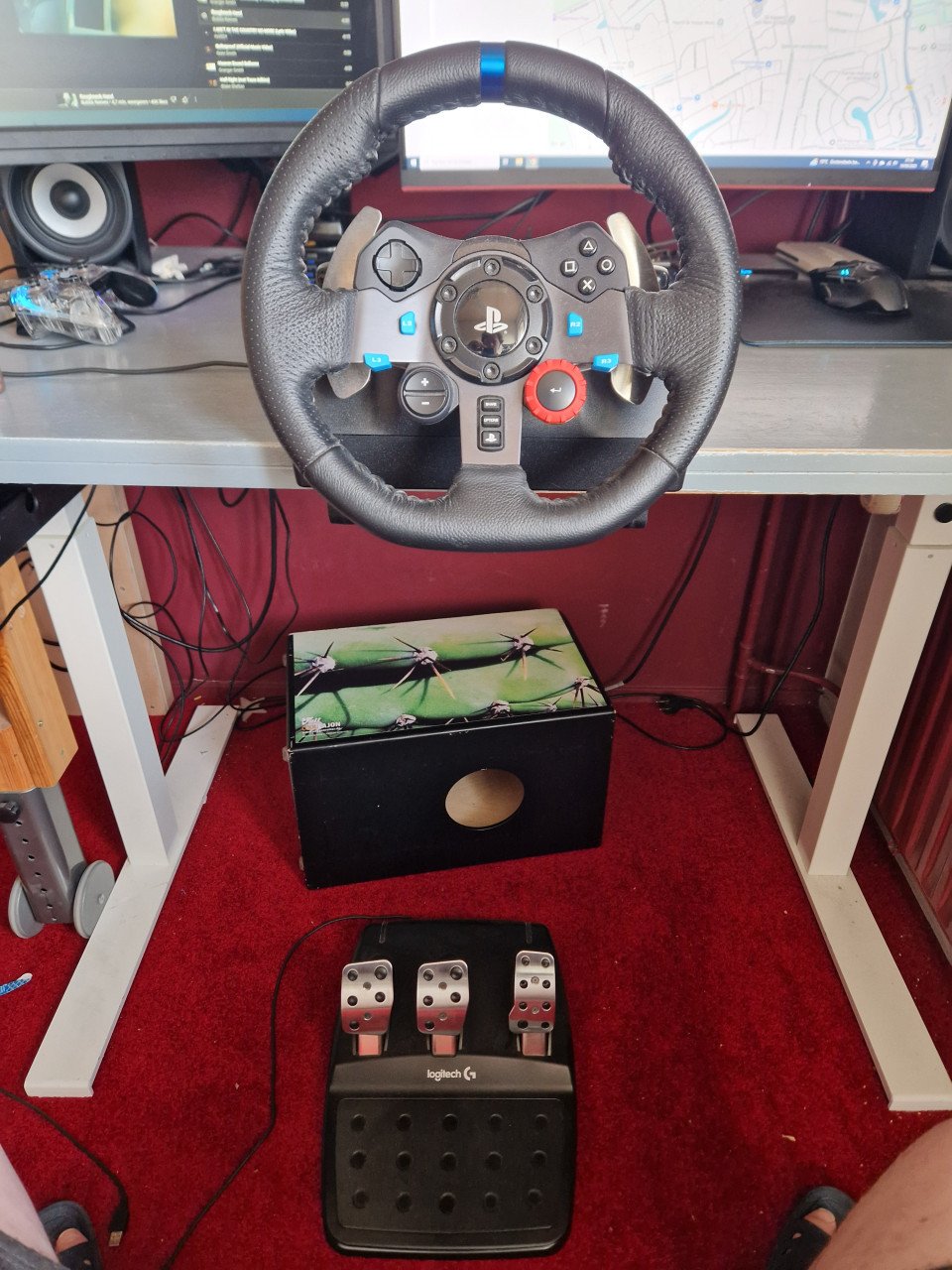 Logitech G29 stuur met pedalen Playstation of PC