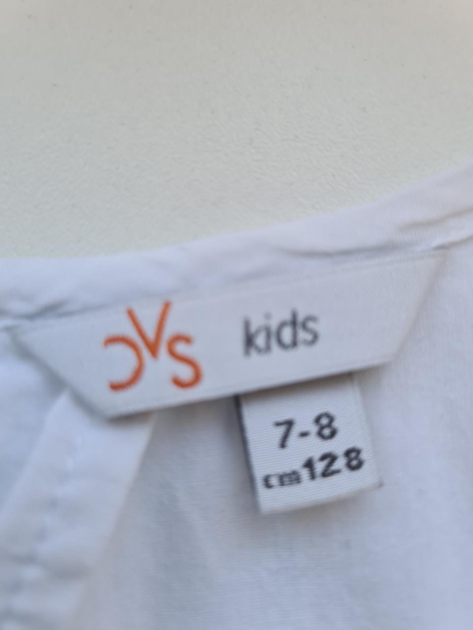 CVS Kids mooi en apart wit blousje Maat 128