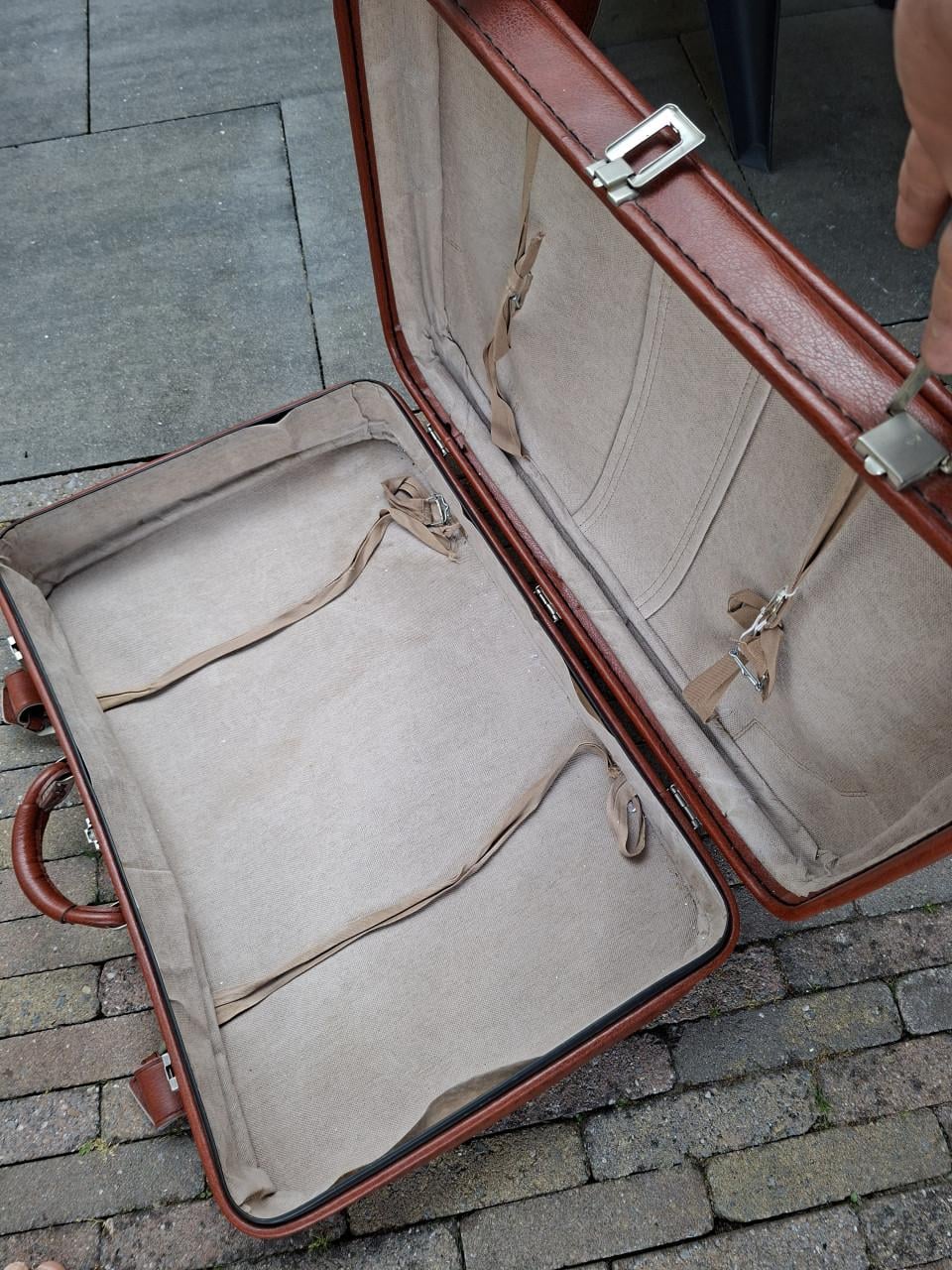 Oude reiskoffer