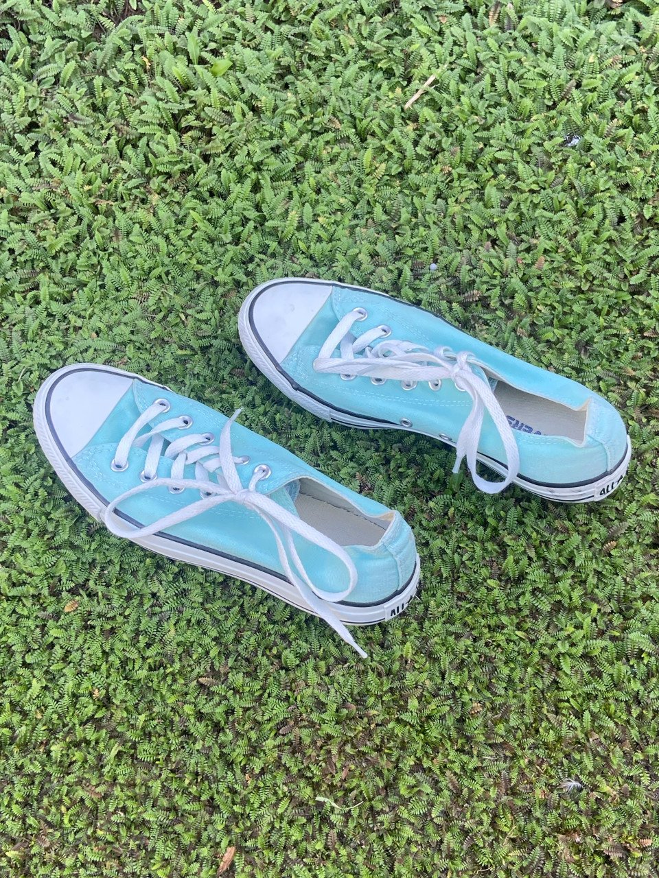 Superleuke groene All Stars converse, maat 39,5