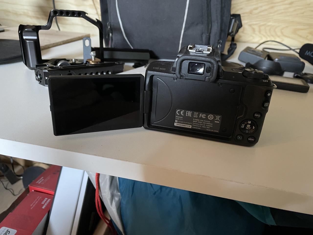 Canon EOS M50 Met Vele Extra's