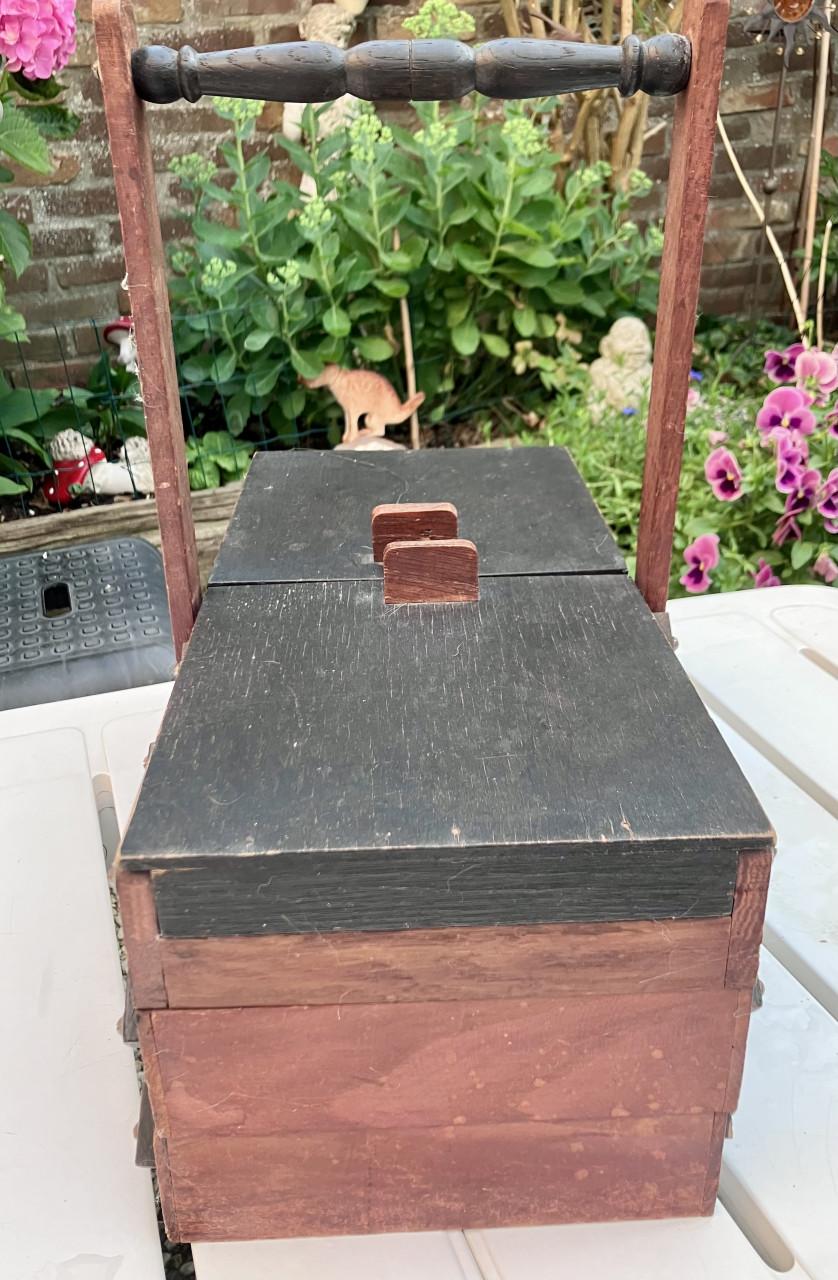 Houten naaibox