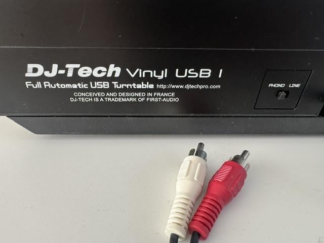 “DJ‑Tech Professional” USB Platenspeler – Vinyl naar MP3, Compleet
