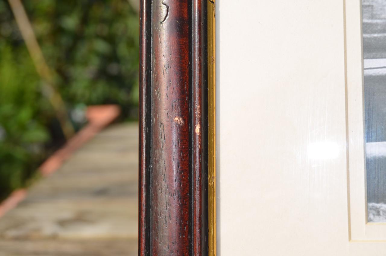 Gekke oude foto van een Voetballer (?)