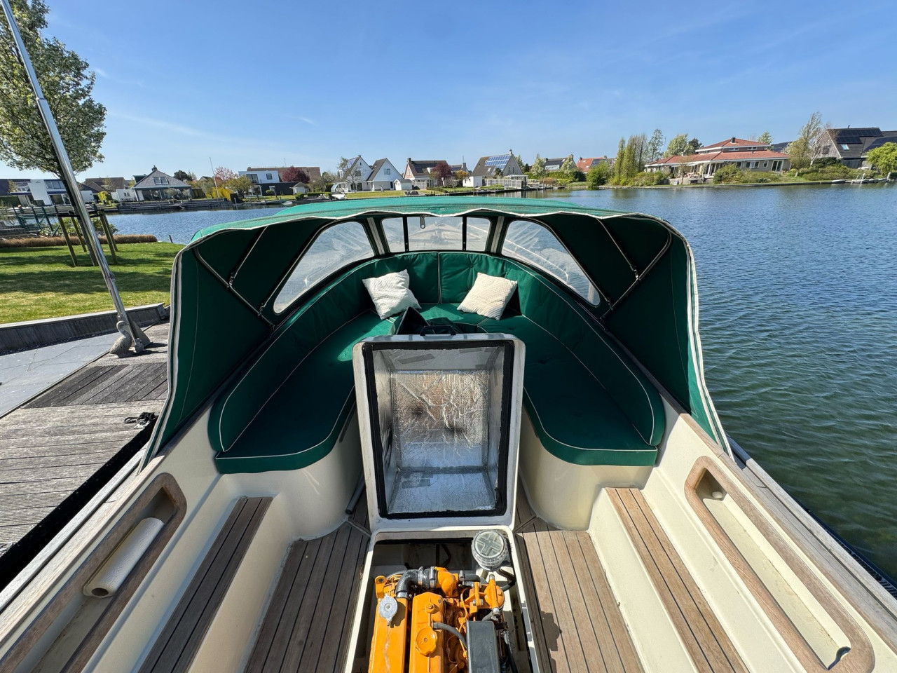 Goed onderhouden Maril 625 sloep te koop.