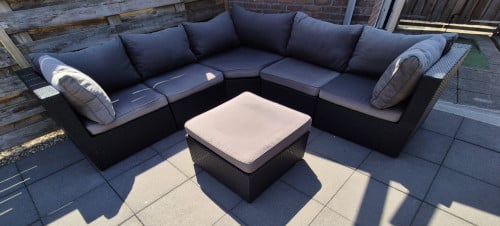 Loungeset 270 x 270 cm (Bezorging mogelijk)