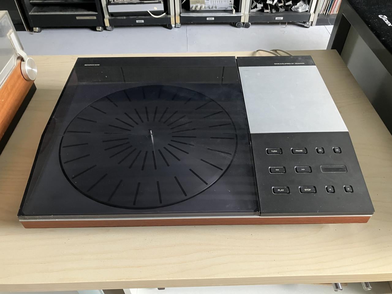 B&O Beogram 6002 tangentiale platenspeler top vintage design