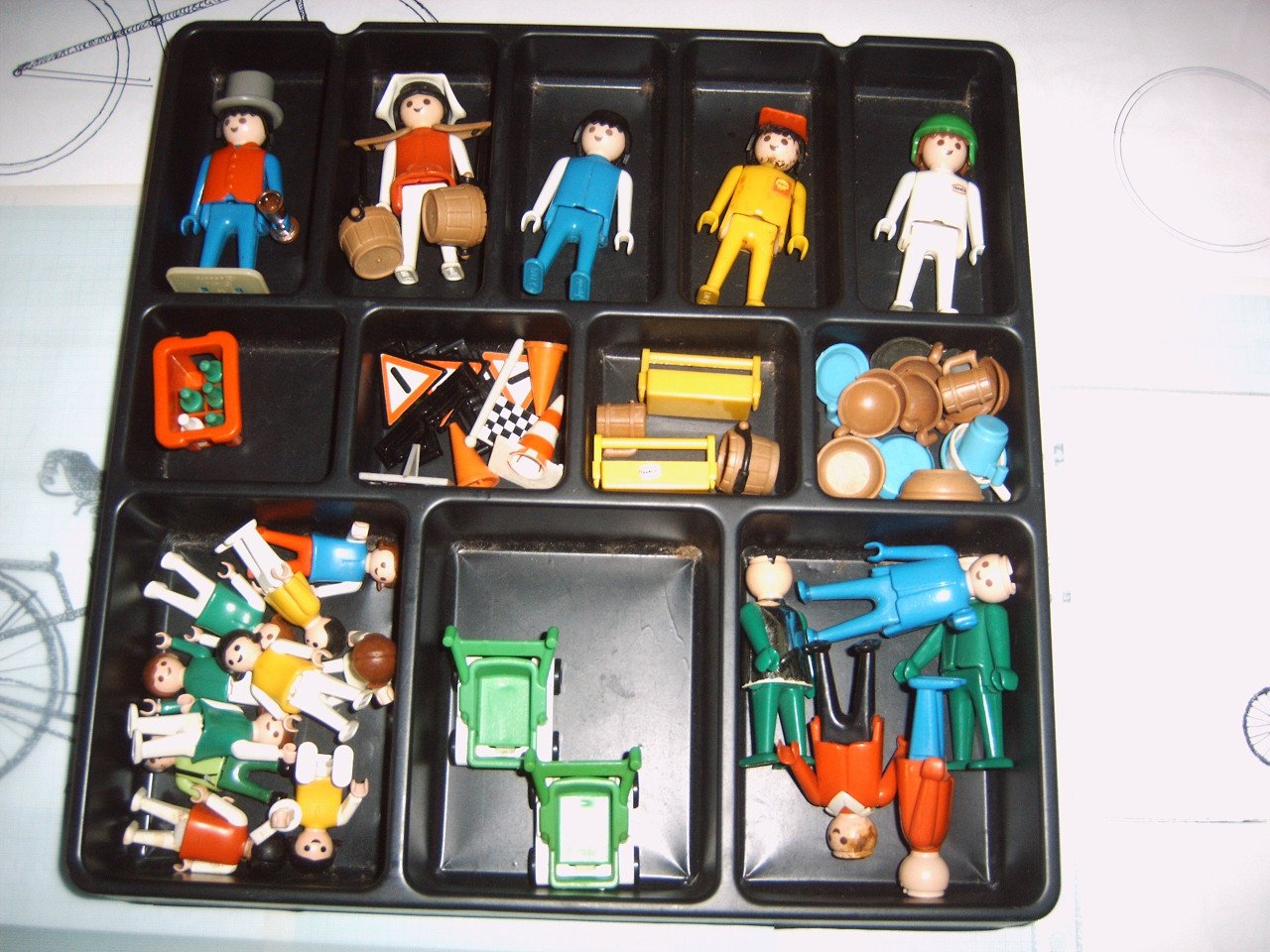 Koffertje met Playmobil