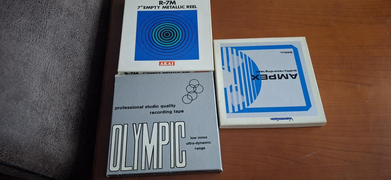 3 AKAI 18 cm aluminium spoelen