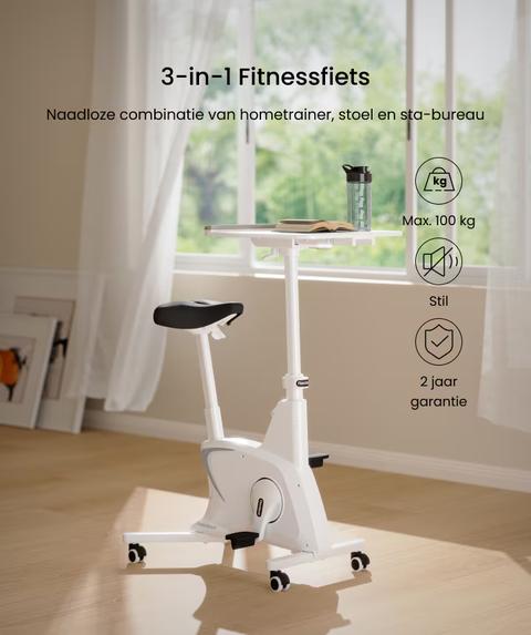 FlexiSpot 3-in-1 Hometrainer met Verstelbare Weerstand