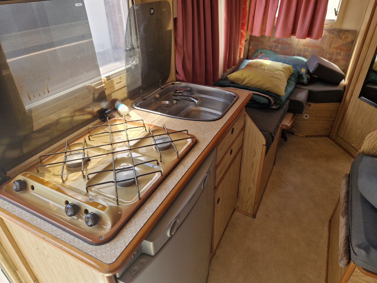 Keurig nette Fiat 290 camper