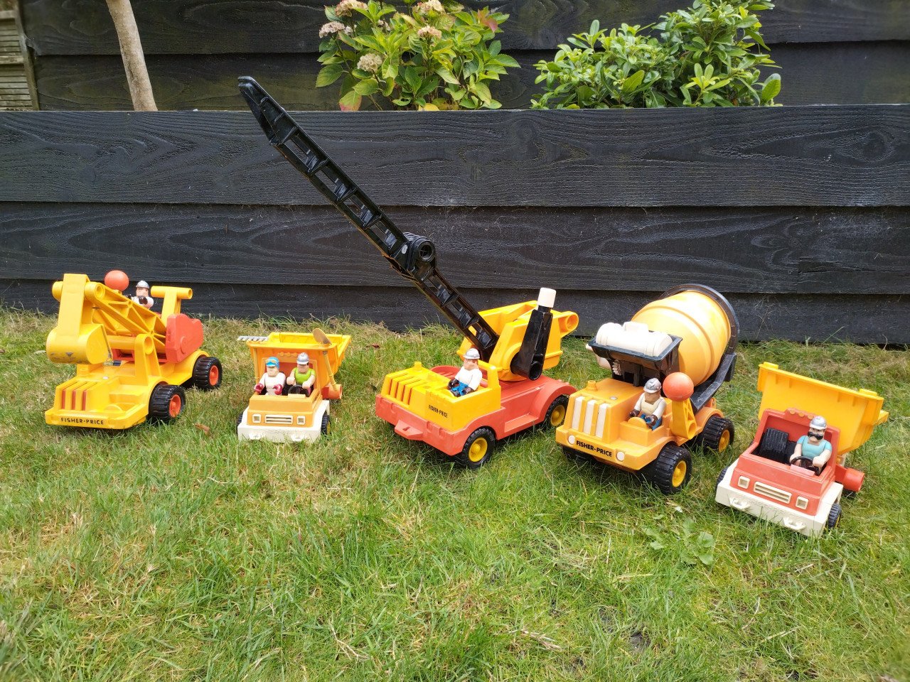 Fisher-price (zandbak) auto's