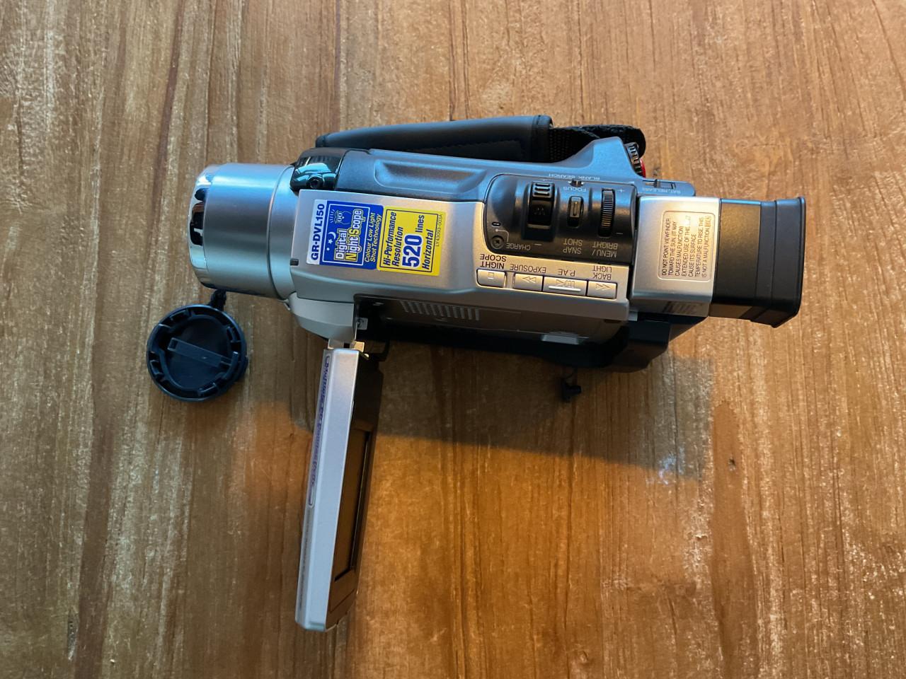 Digitale video camara, JVC, GR- DVL150, met toebehoren