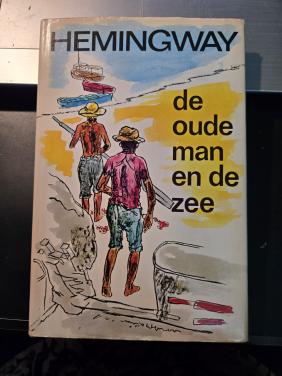 Boek: De oude man en de zee 1e druk 1953