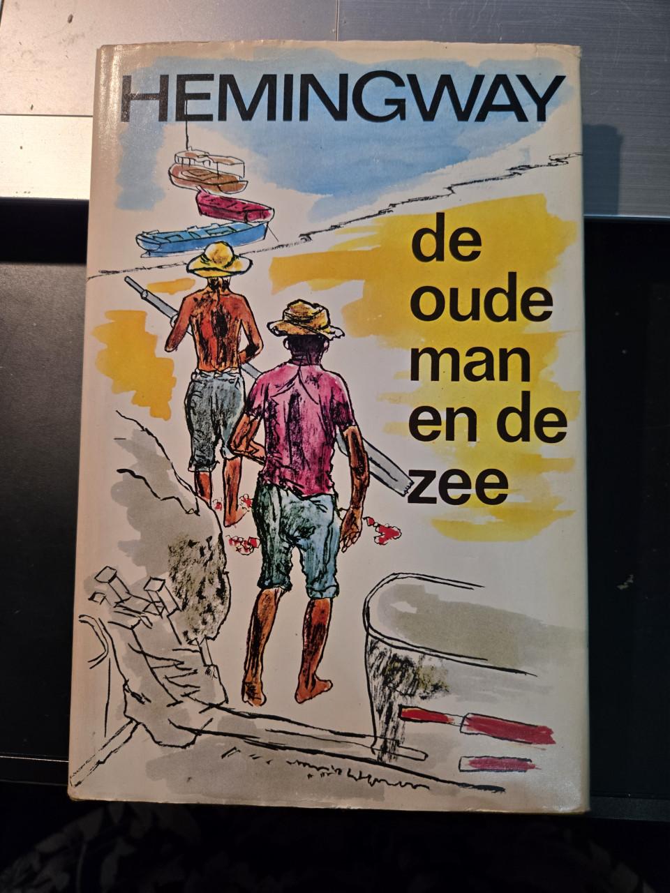 Boek: De oude man en de zee 1e druk 1953