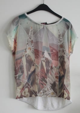 Shirt met print  maat s