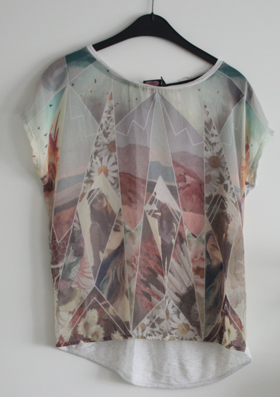 Shirt met print  maat s