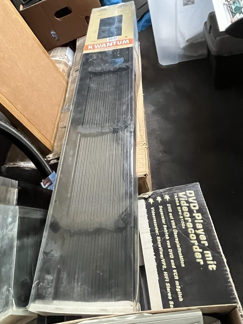 1 Jaloezie 50 mm PVC zwart